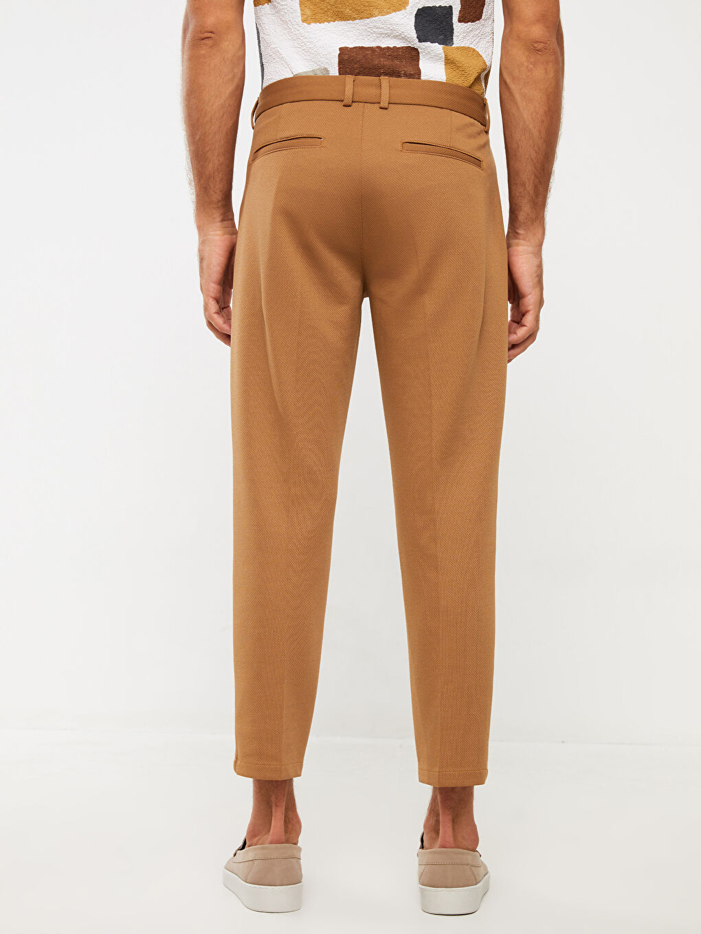 LCW ECO Kahverengi Dar Kalıp Erkek Chino Pantolon - 4