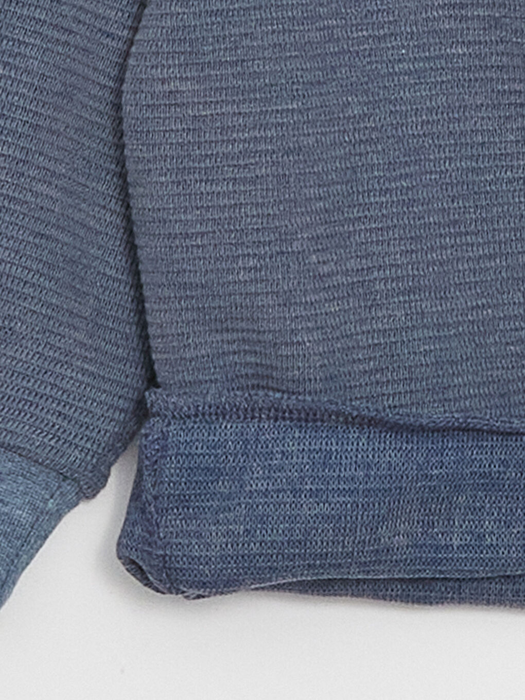 Mavi Bisiklet Yaka Uzun Kollu Erkek Bebek Sweatshirt-2