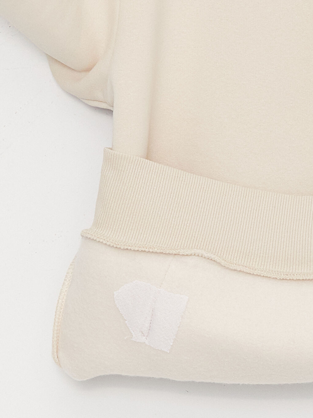 Bej Uzun Kollu Rick and Morty Baskılı Erkek Hoodie-6