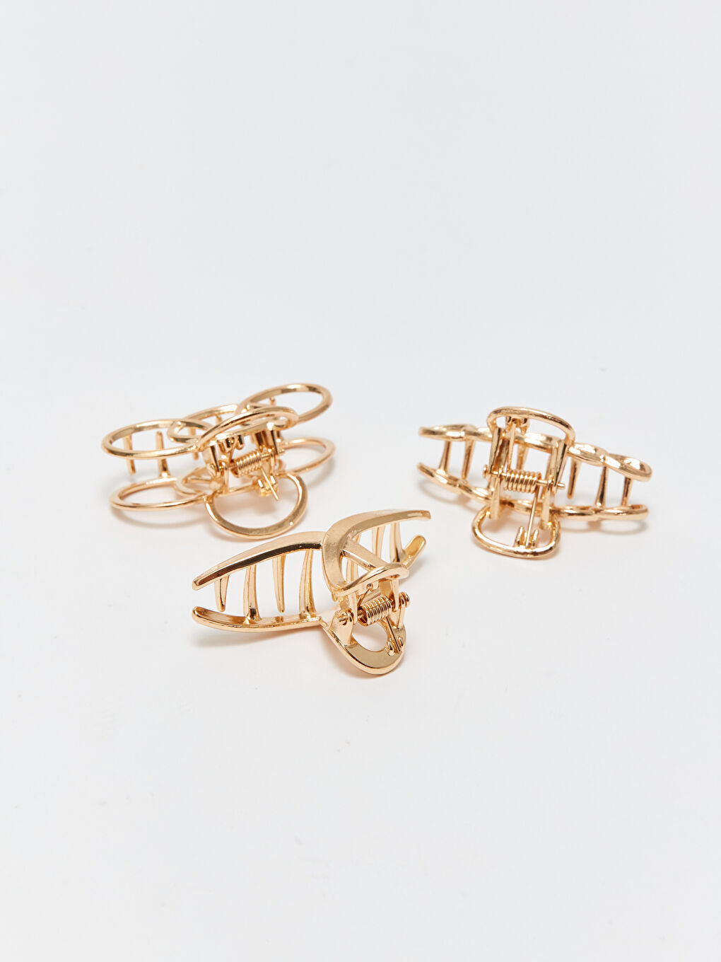 Karışık Kadın Mandal Toka Seti 3'lü-1