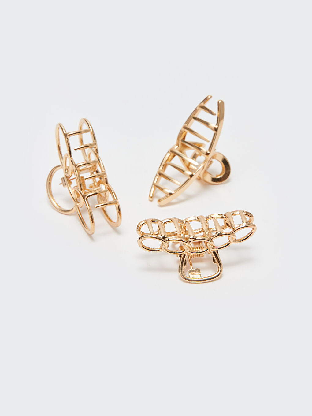 Karışık Kadın Mandal Toka Seti 3'lü-2