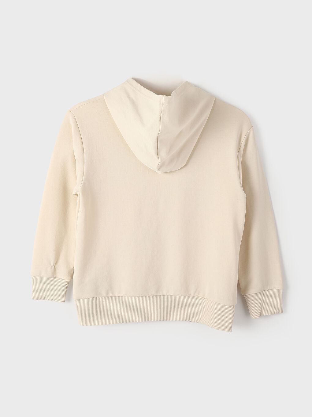 Hooded Printed Long Sleeve Boys' Sweatshirt-1