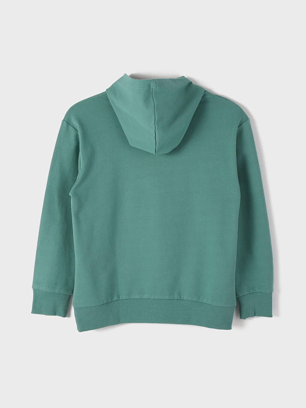Hooded Printed Long Sleeve Boys' Sweatshirt-3
