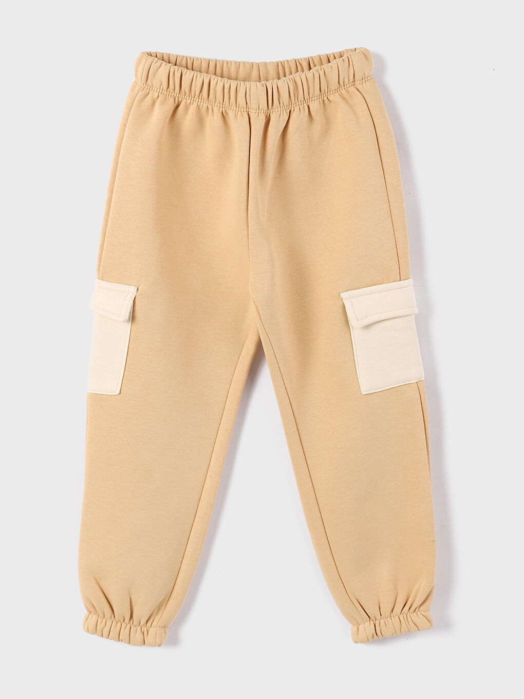 طقم بنات رضع ياقة عالية كم طويل سويت شيرت وبنطال عبوتان-5