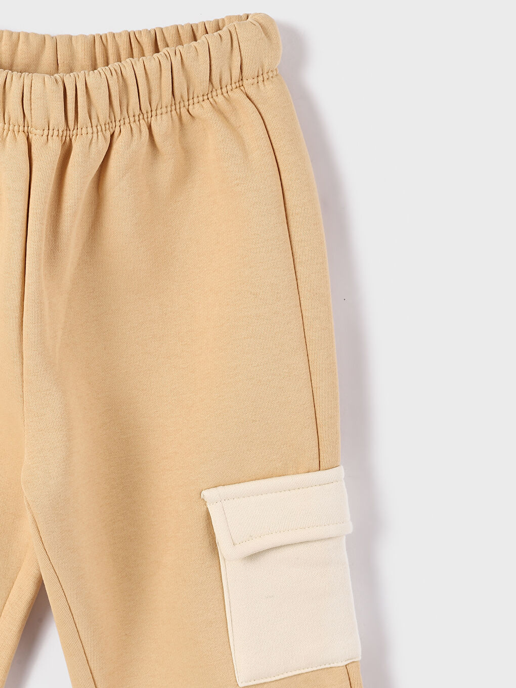 طقم بنات رضع ياقة عالية كم طويل سويت شيرت وبنطال عبوتان-7