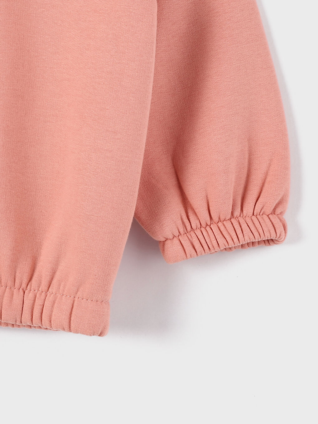 Turtleneck Long Sleeve Baby Girl Sweatshirt and Pants 2-Piece Set-4