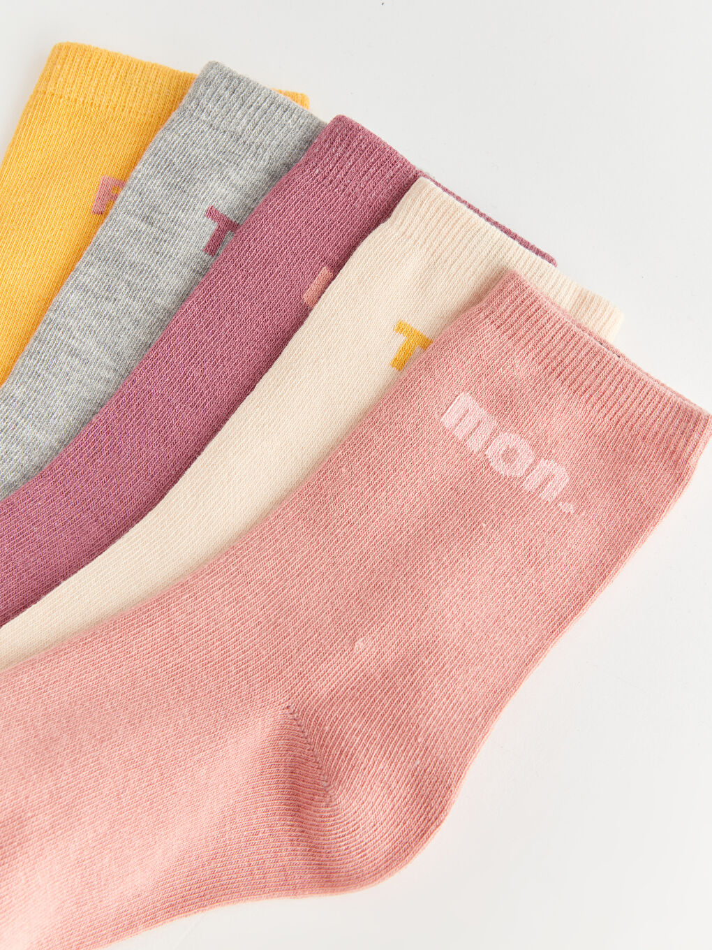 جوارب للكاحل مطبوعة للسيدات عبوة من 5 قطع-2