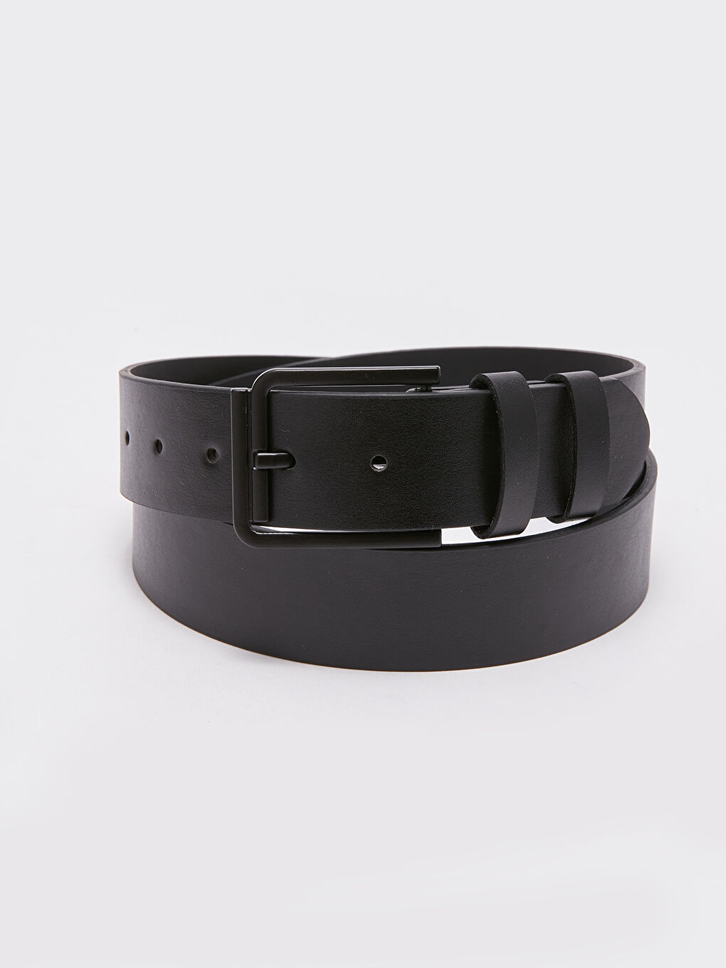 Faux Leather Men's Belt