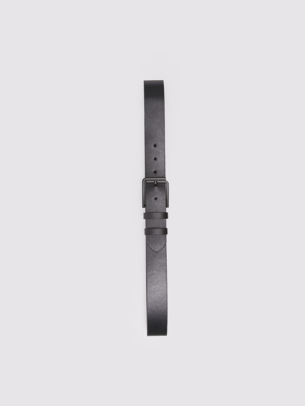 Faux Leather Men's Belt-1
