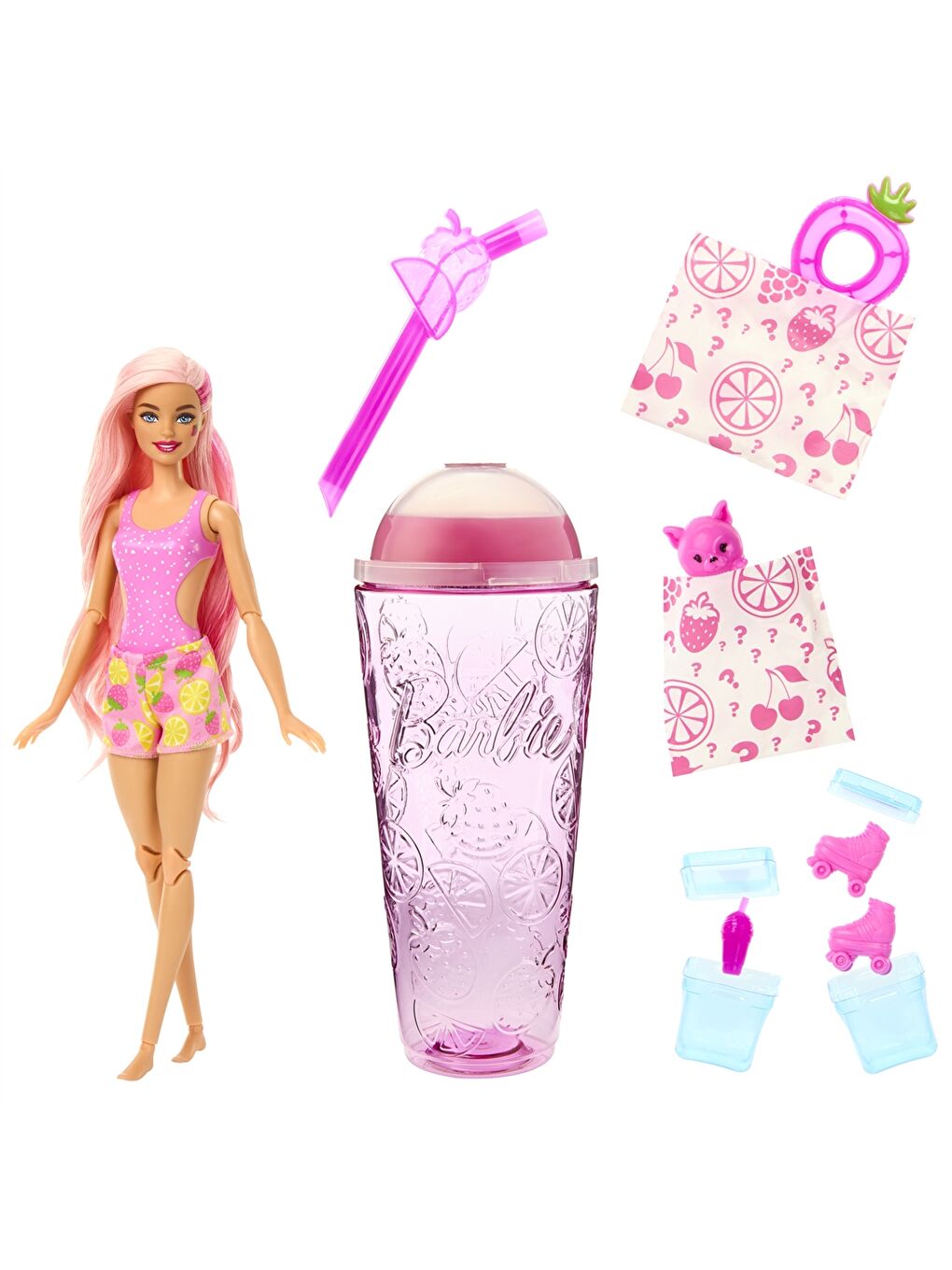 Karışık Barbie Baskılı Kız Çocuk Suluk 147 ml-8