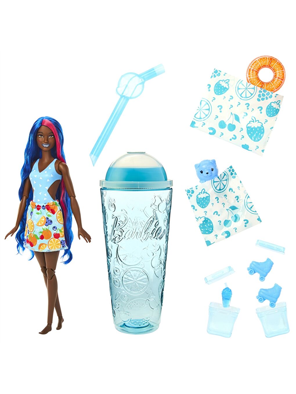 Karışık Barbie Baskılı Kız Çocuk Suluk 147 ml-12