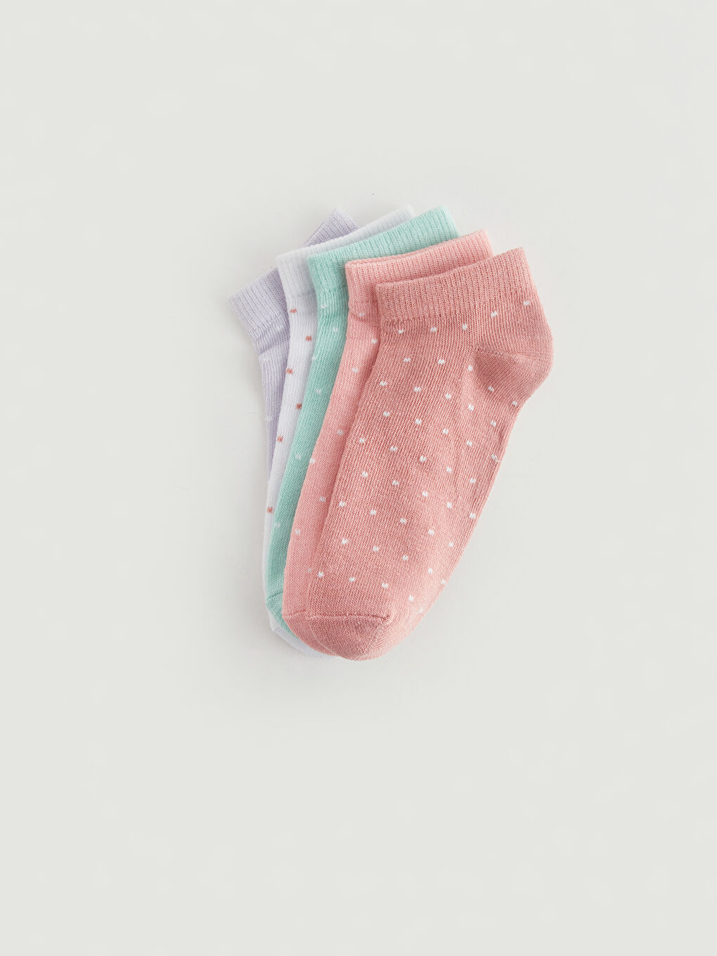 Chaussettes d'entraînement À motifs pour Filles Lot de 5 pièces-1