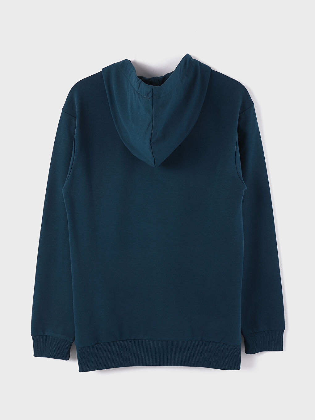 هودي كم طويل مطبوع للرجال-1