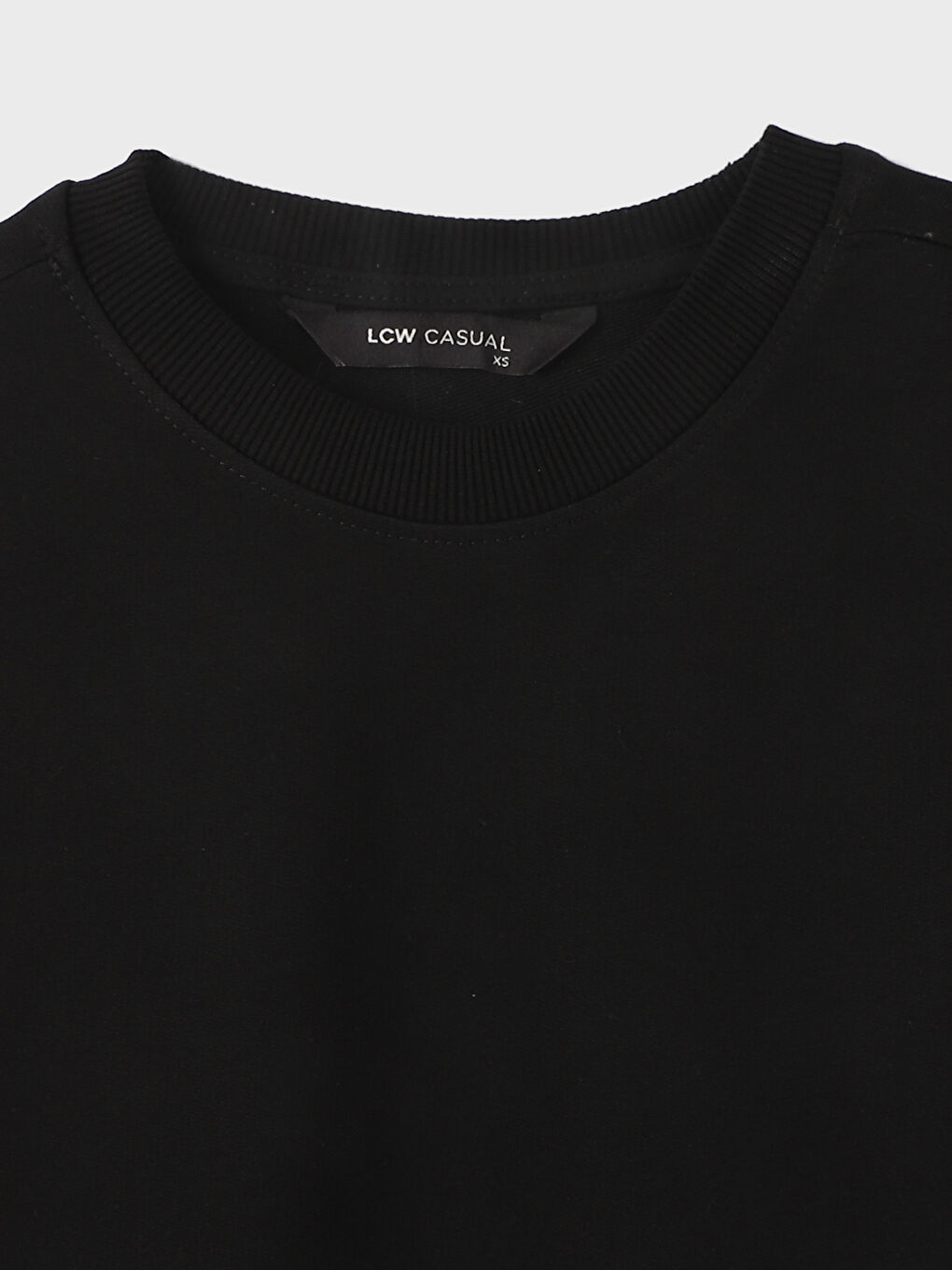 سويت شيرت كم طويل مطبوع بياقة دائرية للرجال-2