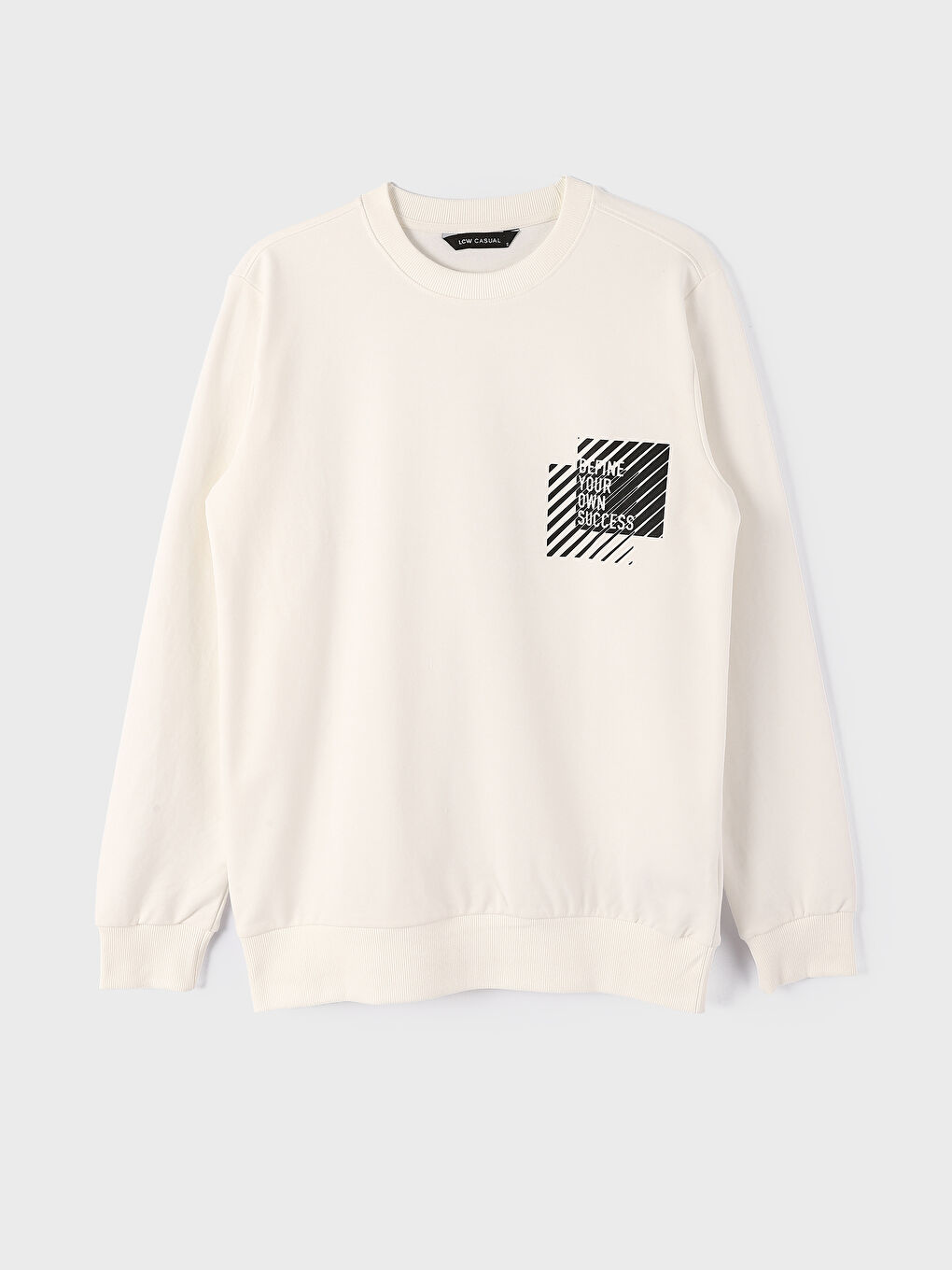 XSIDE Crew Neck Printed Men's Thick Sweatshirt -W3FY27Z8-R5B