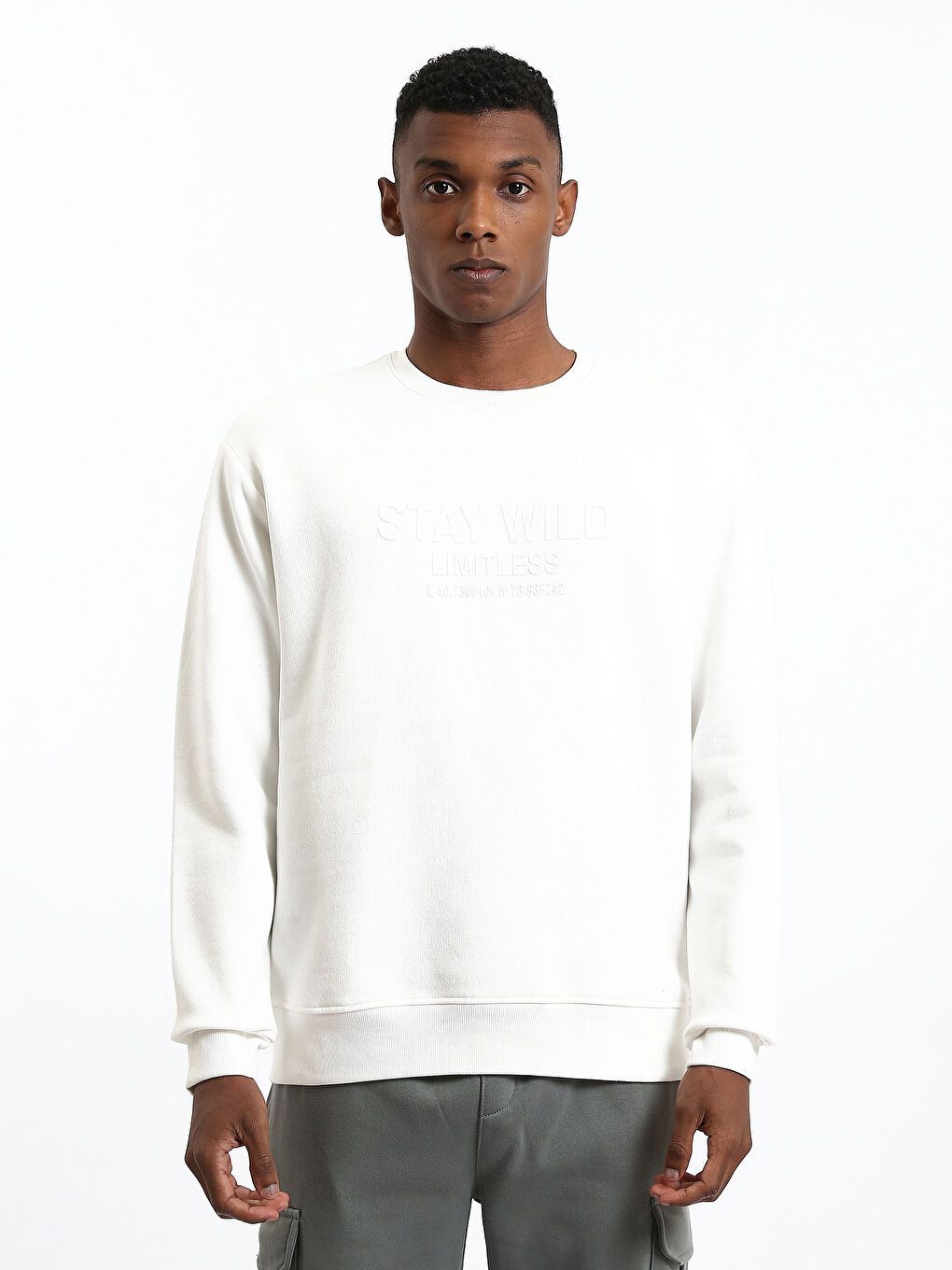 Crew Neck Men's Sweatshirt