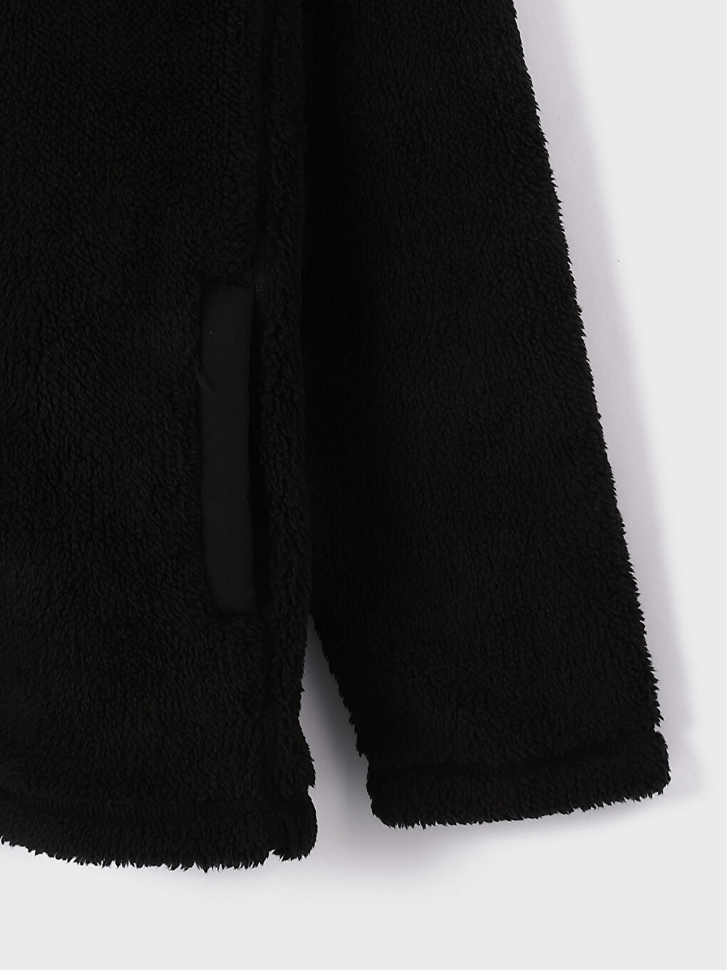 كارديجان بولار كم طويل بياقة قمع للرجال-5