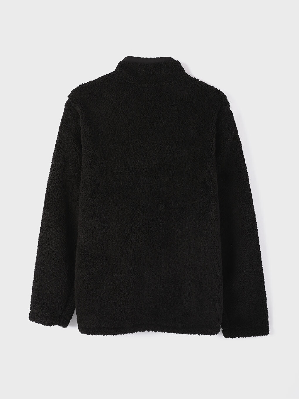 كارديجان بولار كم طويل بياقة قمع للرجال-6