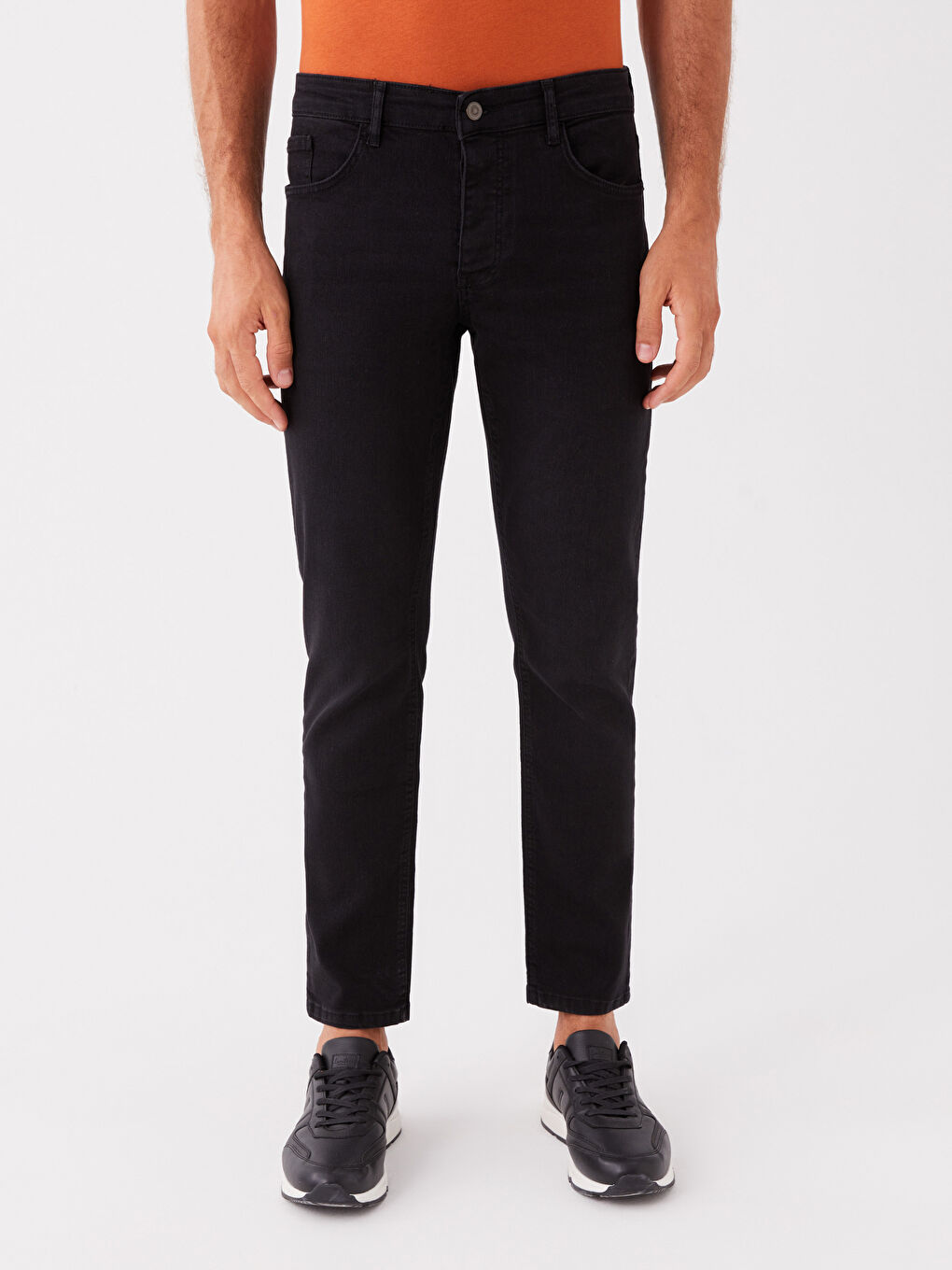 Siyah 750 Slim Fit Erkek Jean Pantolon-2