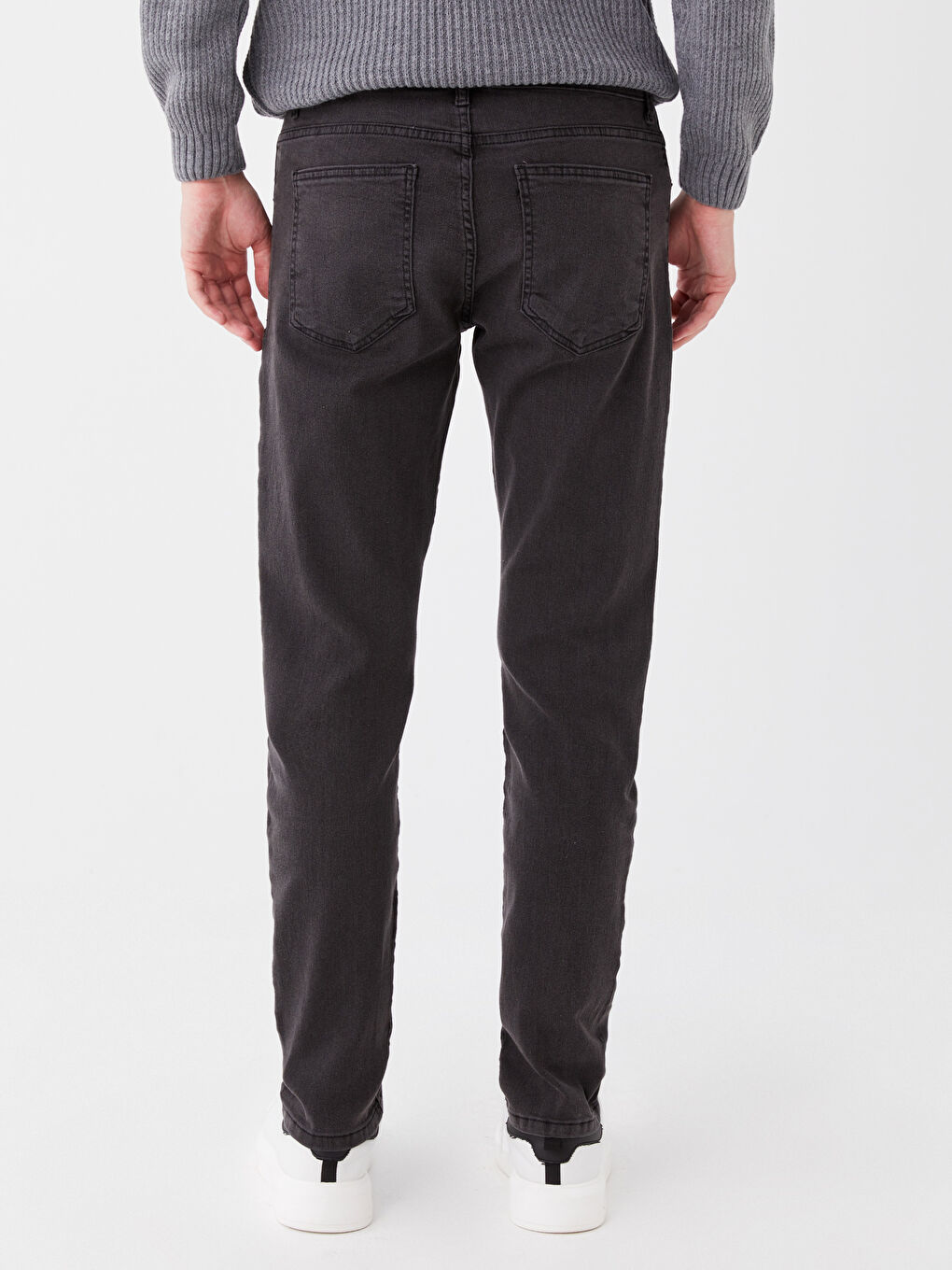 LCW ECO Gri 750 Slim Fit Erkek Jean Pantolon - 4