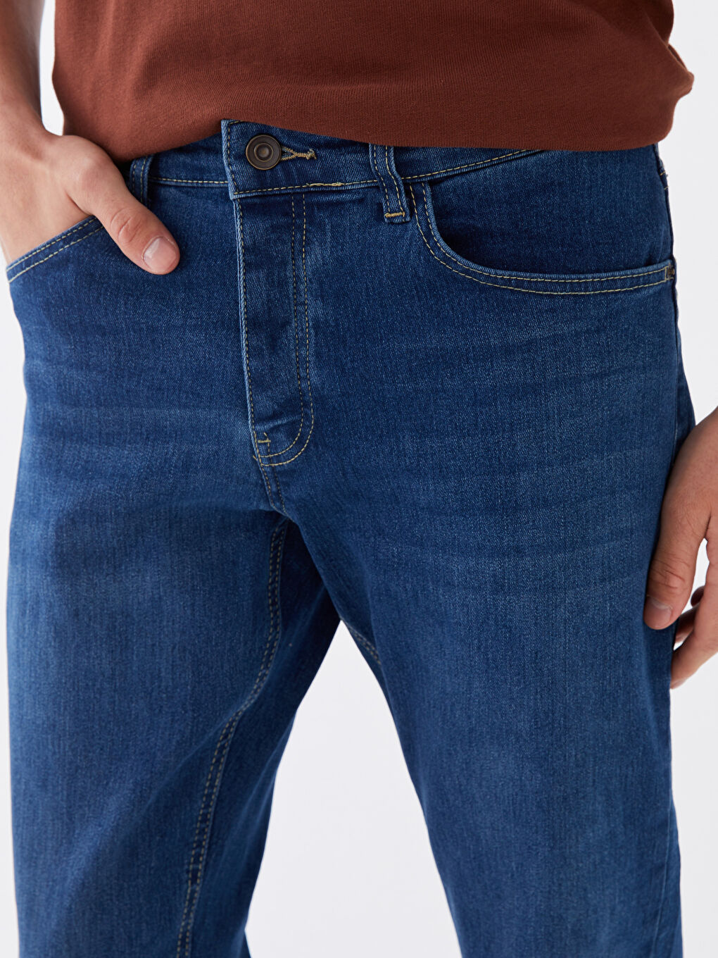 İndigo 750 Slim Fit Erkek Jean Pantolon-1