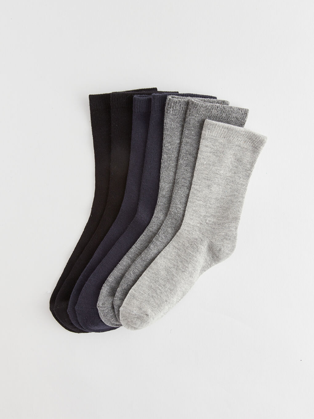 جوارب الكاحل الأساسية للأولاد - عبوة من ٧-1