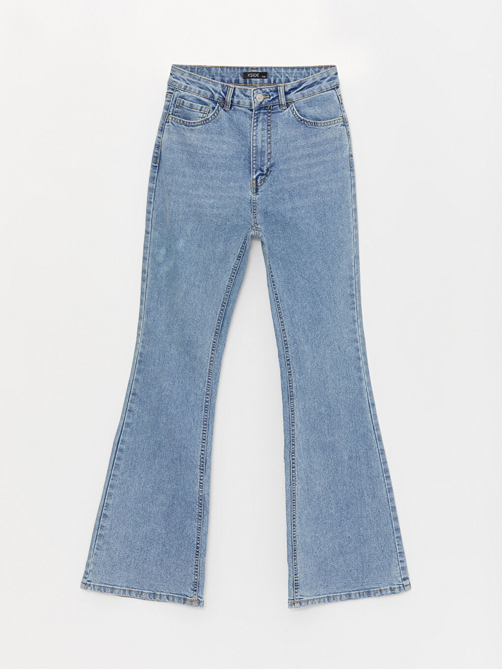 High Waist Mars Flare Women's Jeans-5