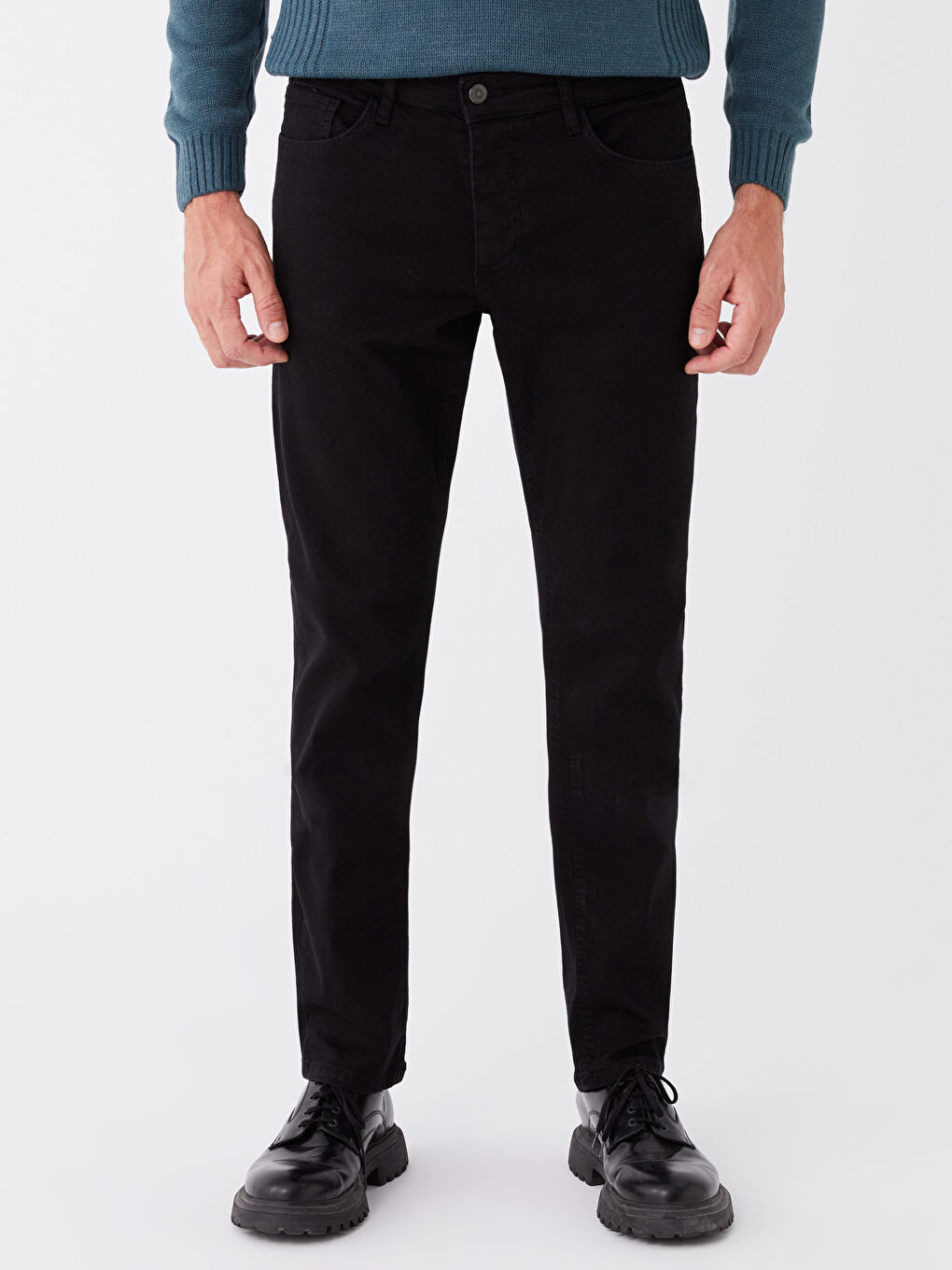 Siyah 779 Regular Fit Erkek Jean Pantolon-2