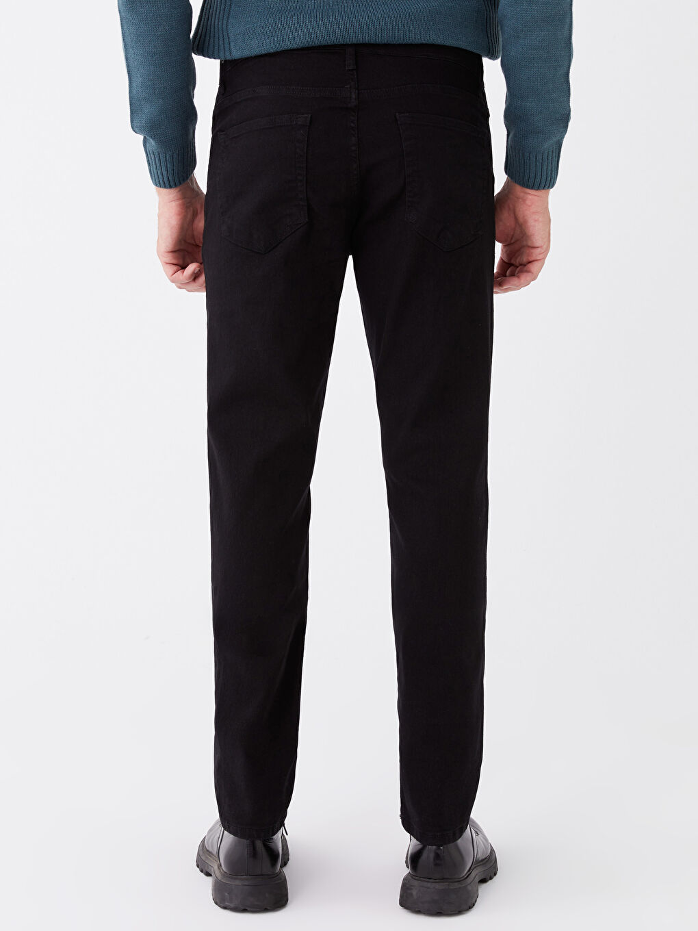 Siyah 779 Regular Fit Erkek Jean Pantolon-4