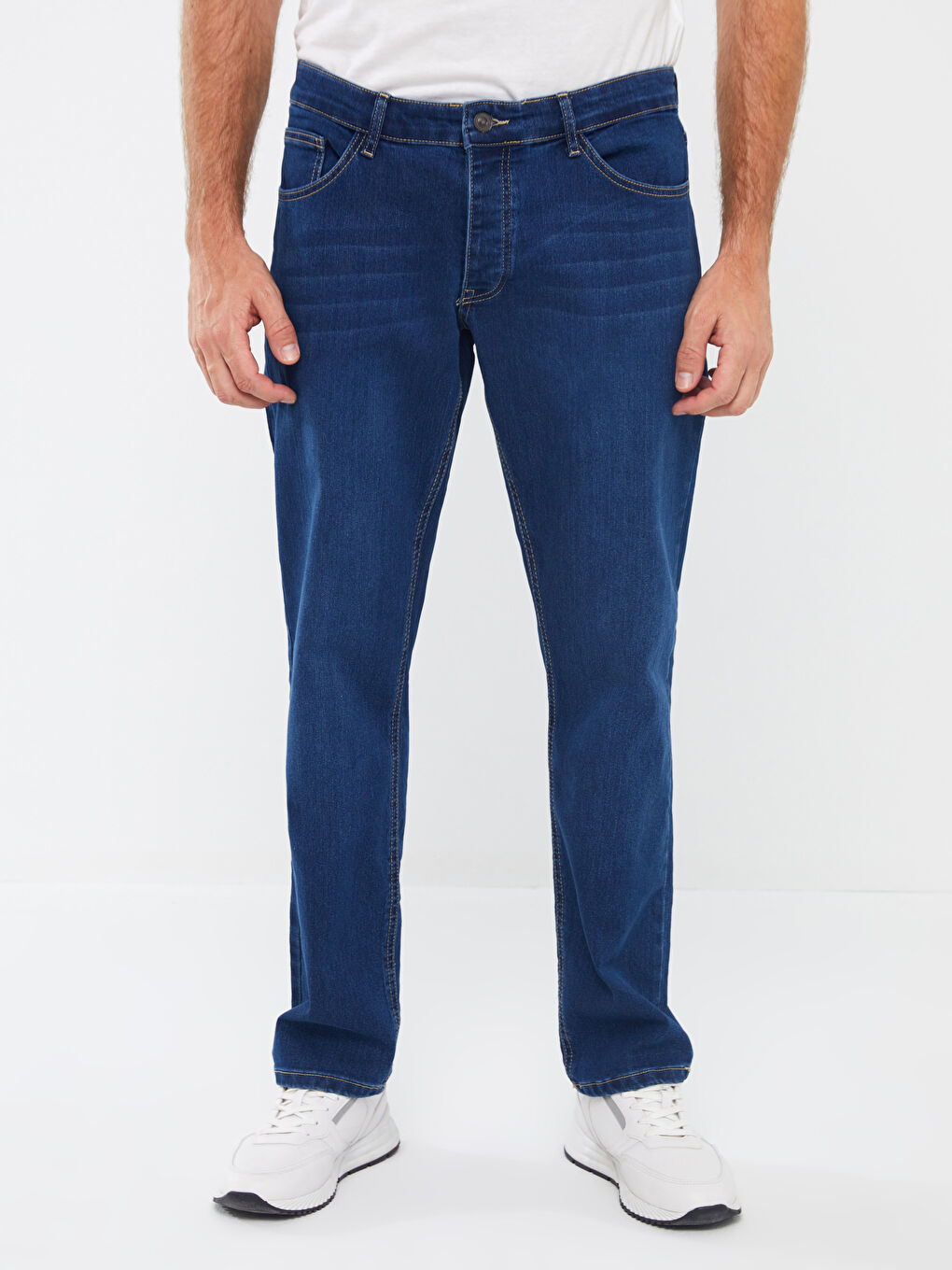 LCW ECO Orta İndigo Rodeo 779 Regular Fit Erkek Jean Pantolon - 2