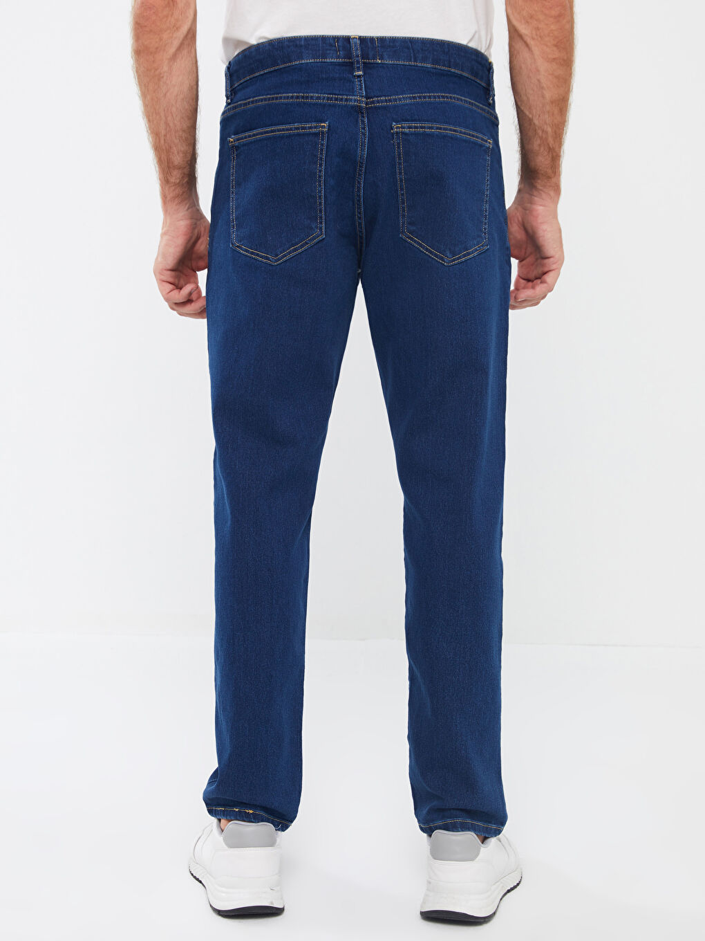 LCW ECO Orta İndigo Rodeo 779 Regular Fit Erkek Jean Pantolon - 4