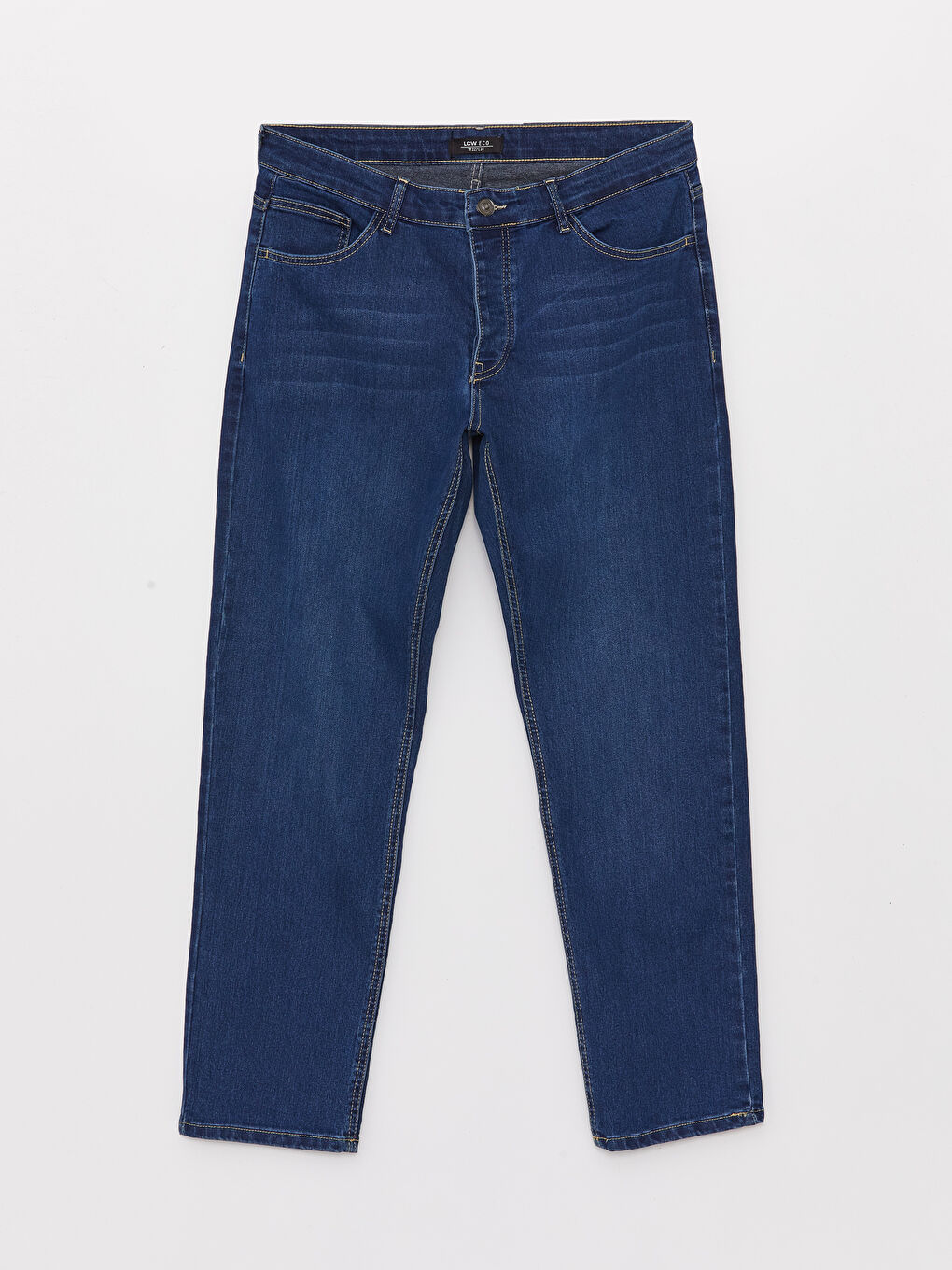 LCW ECO Orta İndigo Rodeo 779 Regular Fit Erkek Jean Pantolon - 5