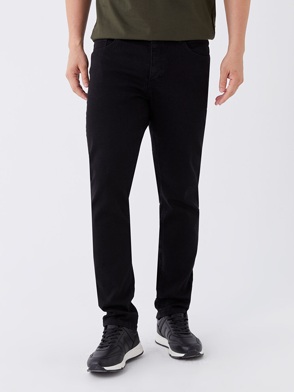 Siyah 779 Regular Fit Erkek Jean Pantolon-2