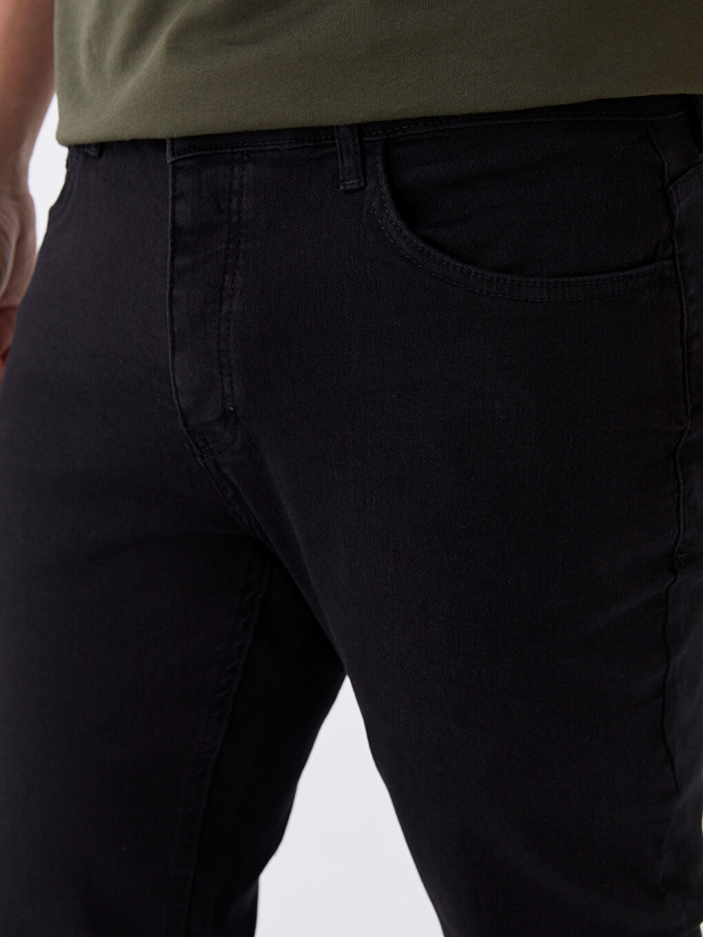 Siyah 779 Regular Fit Erkek Jean Pantolon-4