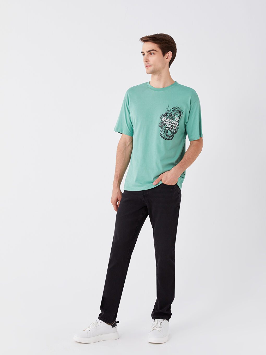 Siyah 779 Regular Fit Erkek Jean Pantolon