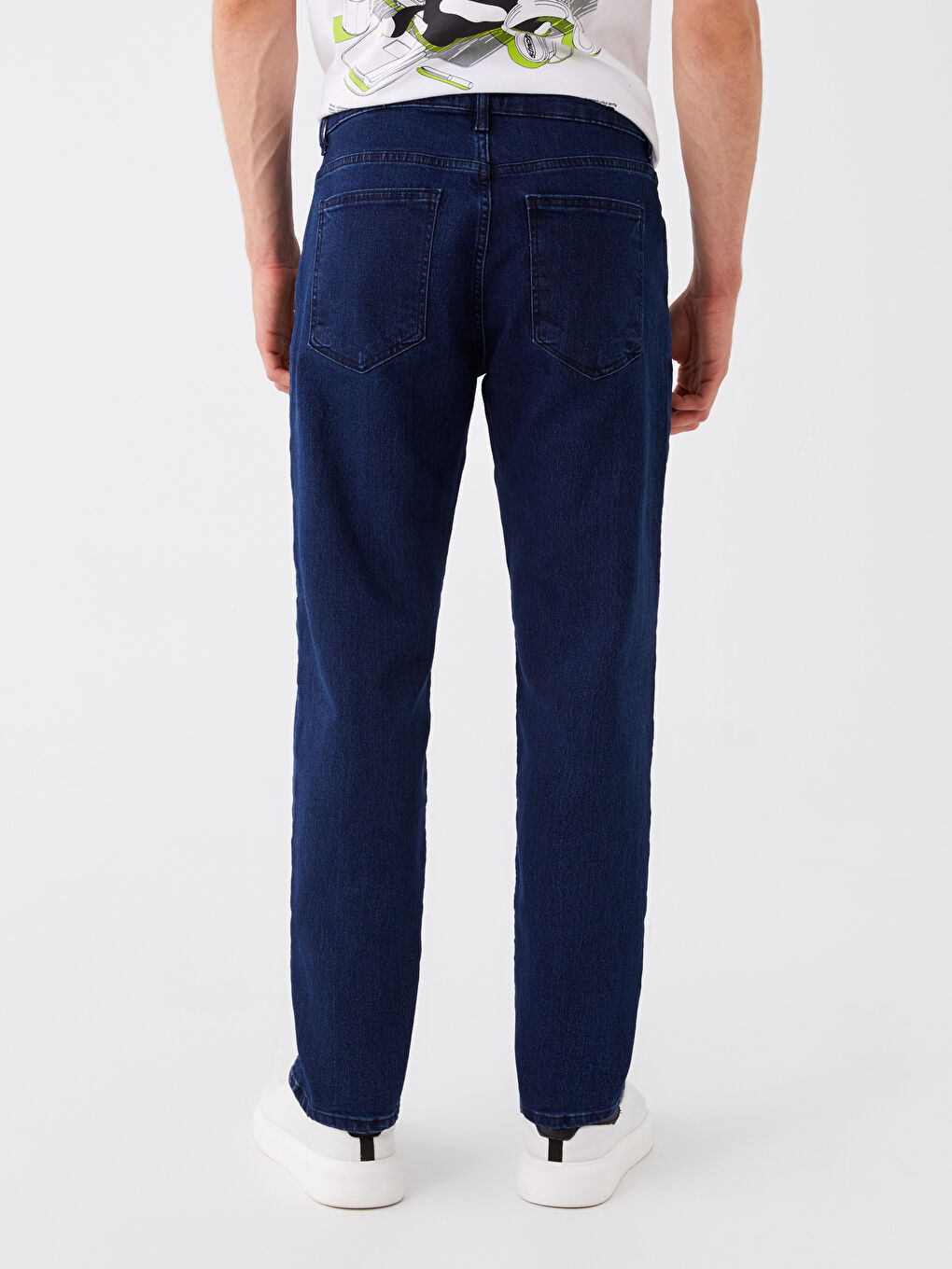 LCW ECO İndigo 779 Regular Fit Erkek Jean Pantolon - 3