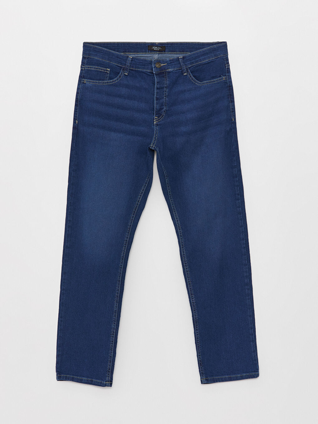 LCW ECO İndigo 779 Regular Fit Erkek Jean Pantolon - 4