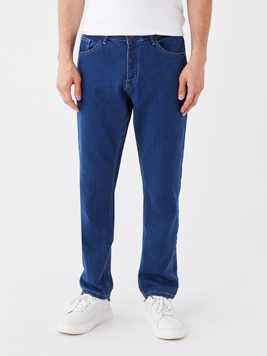 LCW ECO Orta İndigo Rodeo 779 Regular Fit Erkek Jean Pantolon - 2