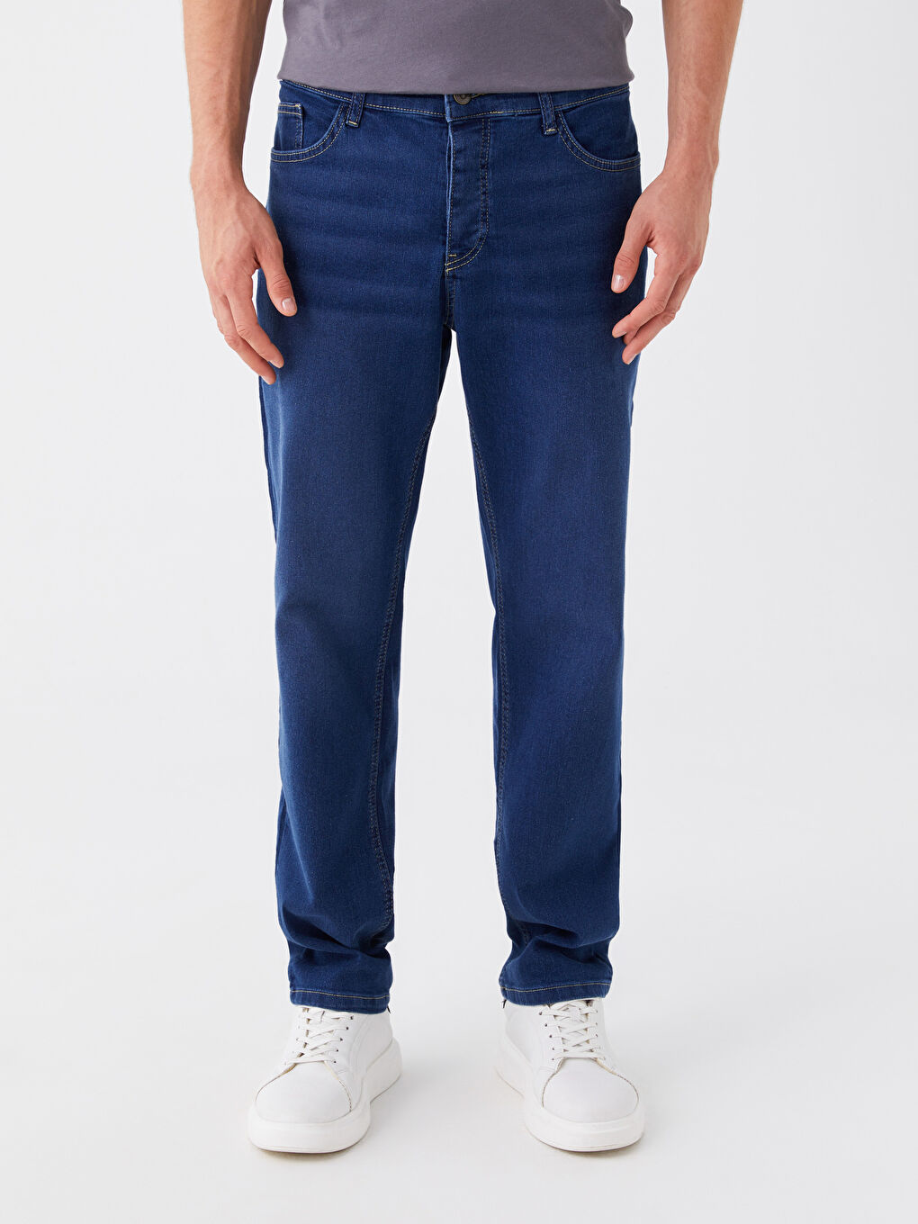 LCW ECO İndigo 779 Regular Fit Erkek Jean Pantolon - 2