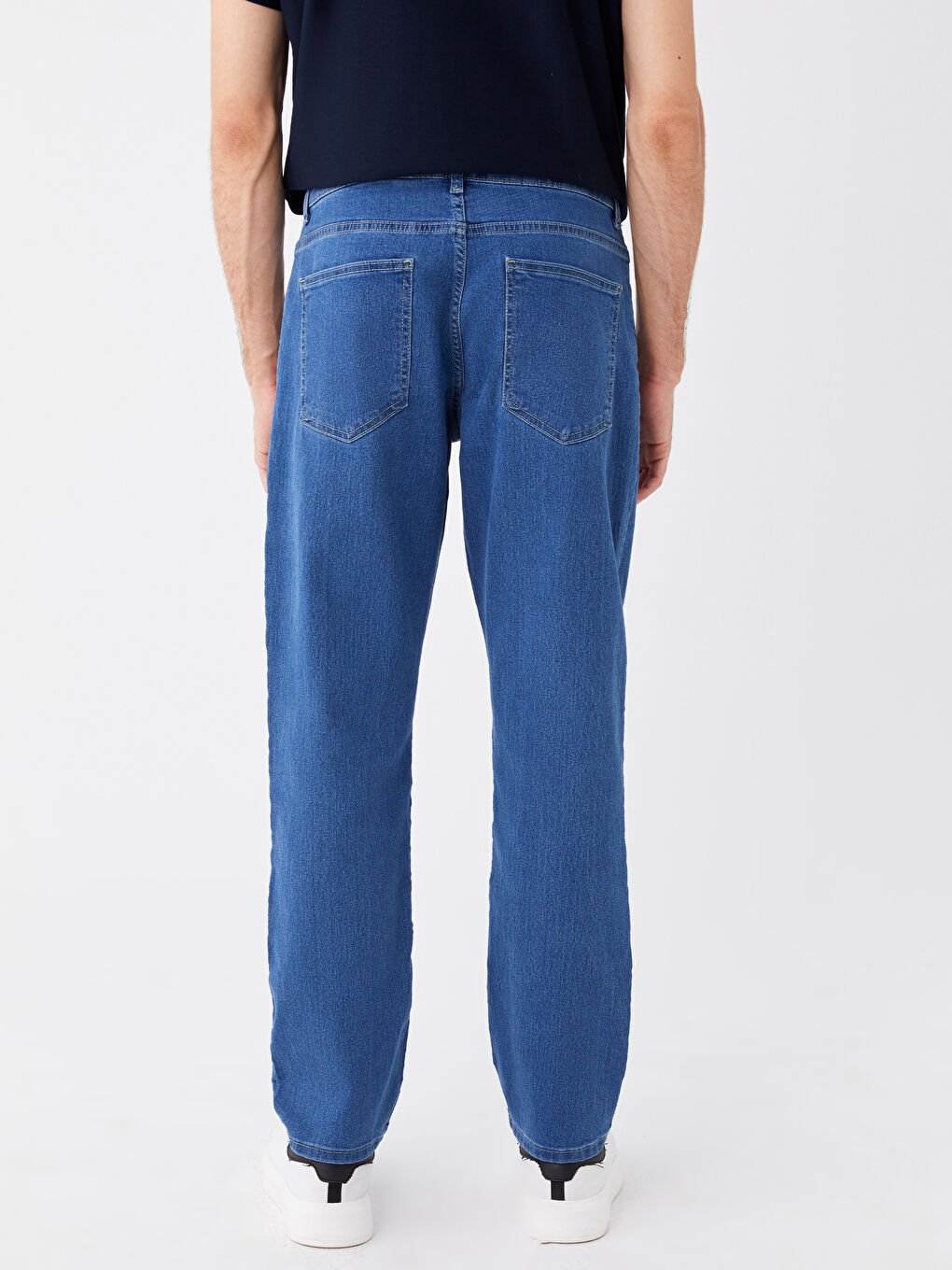 LCW ECO Orta İndigo Rodeo 779 Regular Fit Erkek Jean Pantolon - 4