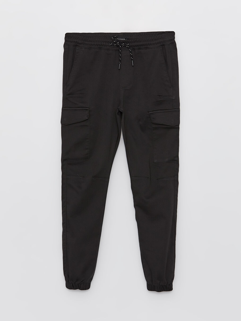 Antrasit Slim Fit Erkek Kargo Pantolon-5