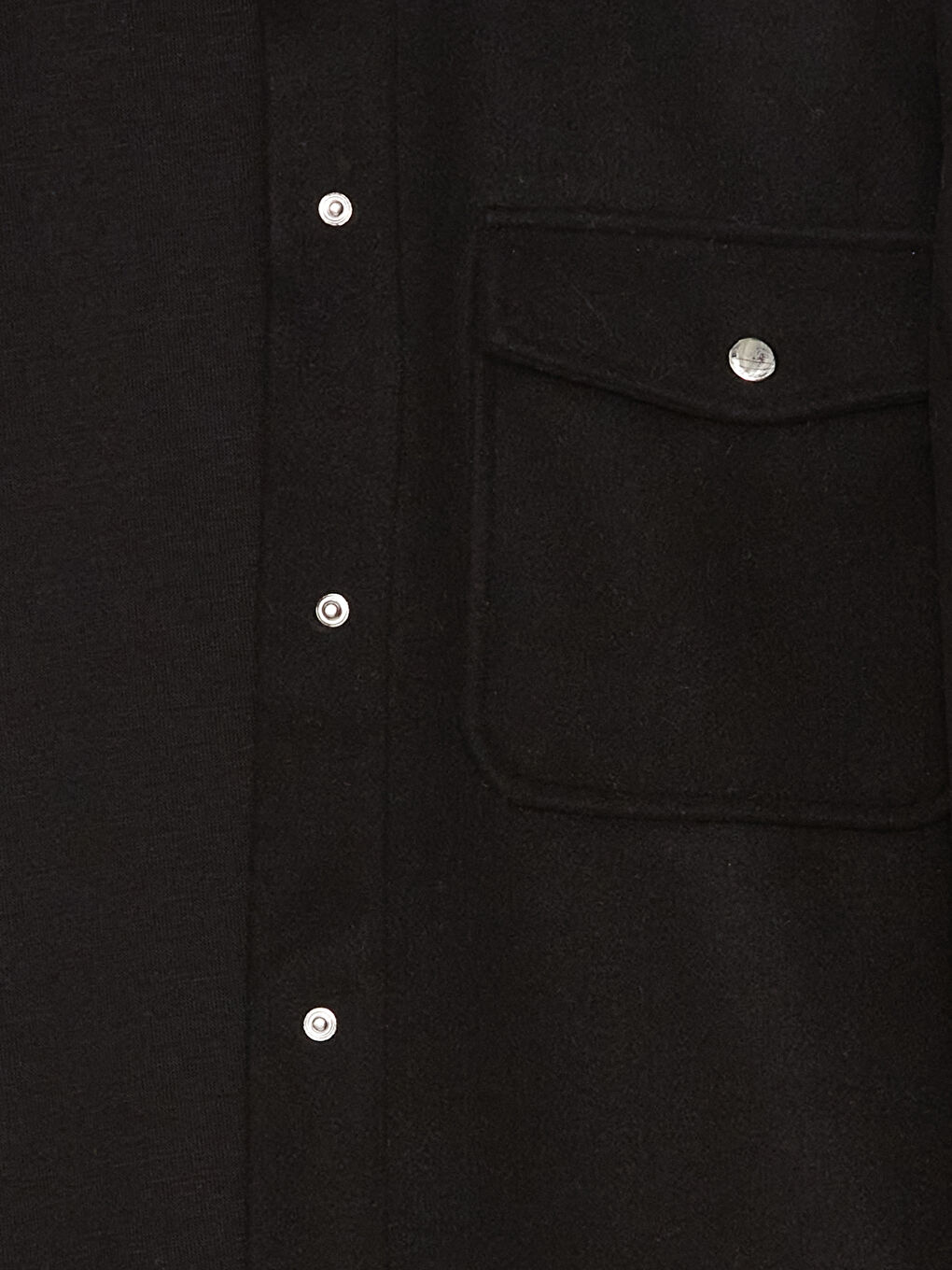 Plain Long Sleeve Women's Shirt Jacket-7