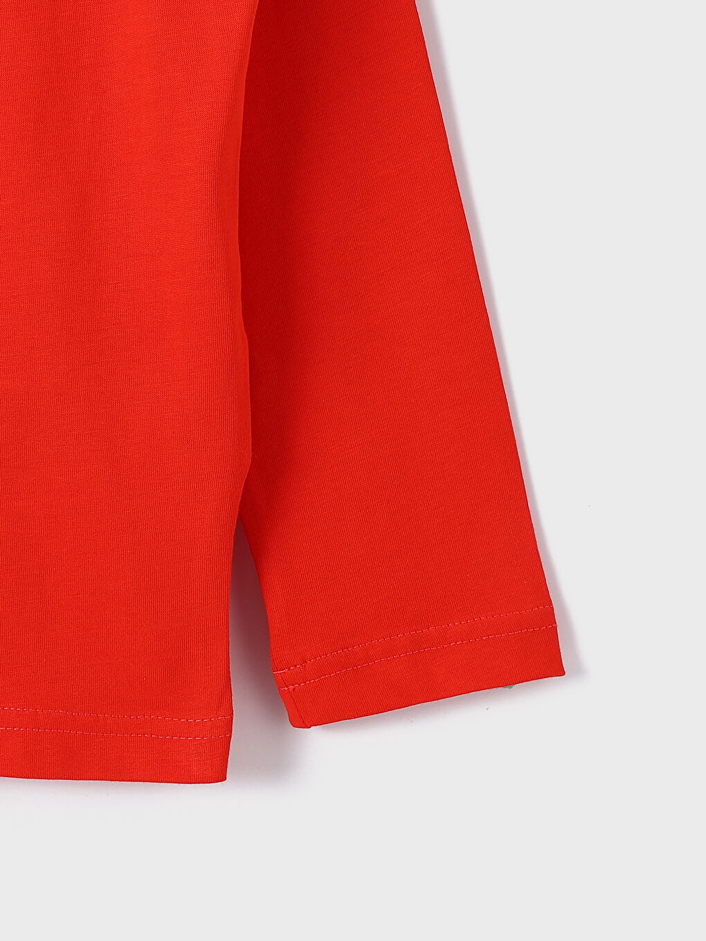 Crew Neck Printed Long Sleeve Boys' T-Shirt-3