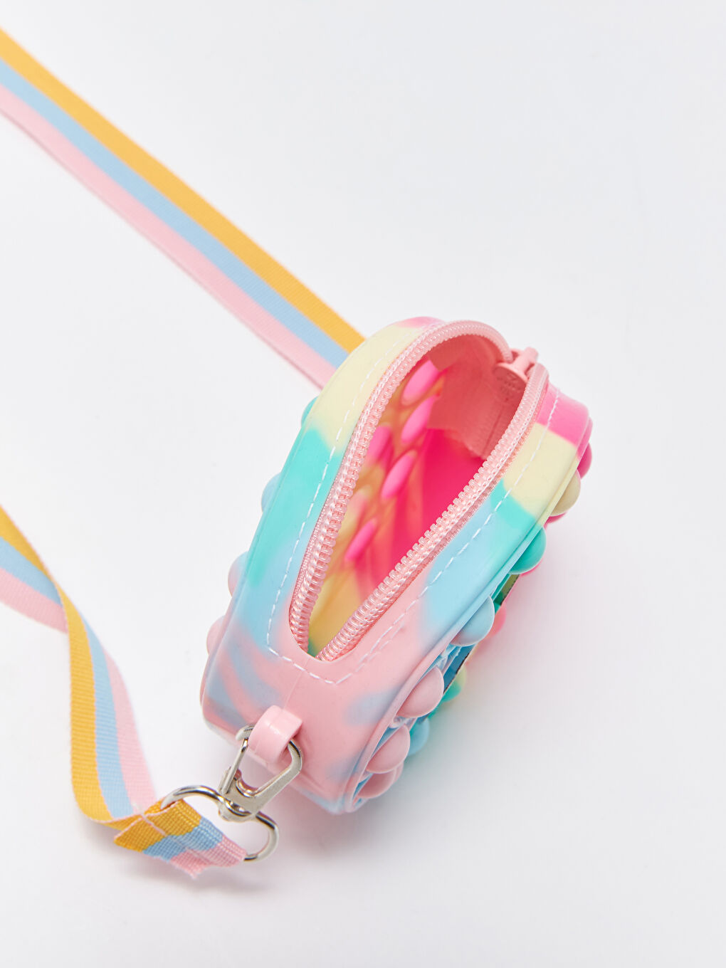 Karışık Askılı Kız Çocuk Pop It Cüzdan-3