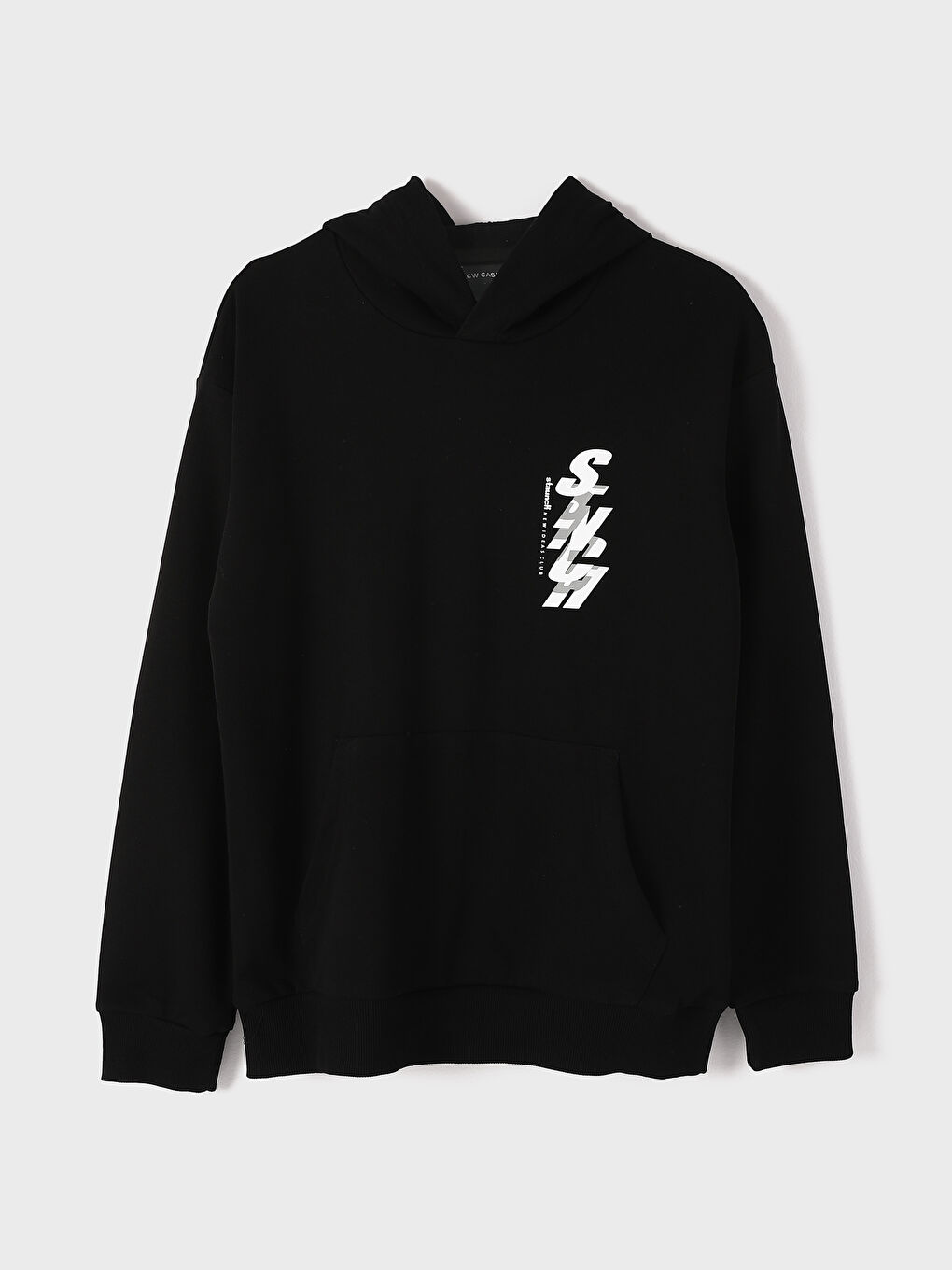 Long Sleeve Printed Men's Hoodie