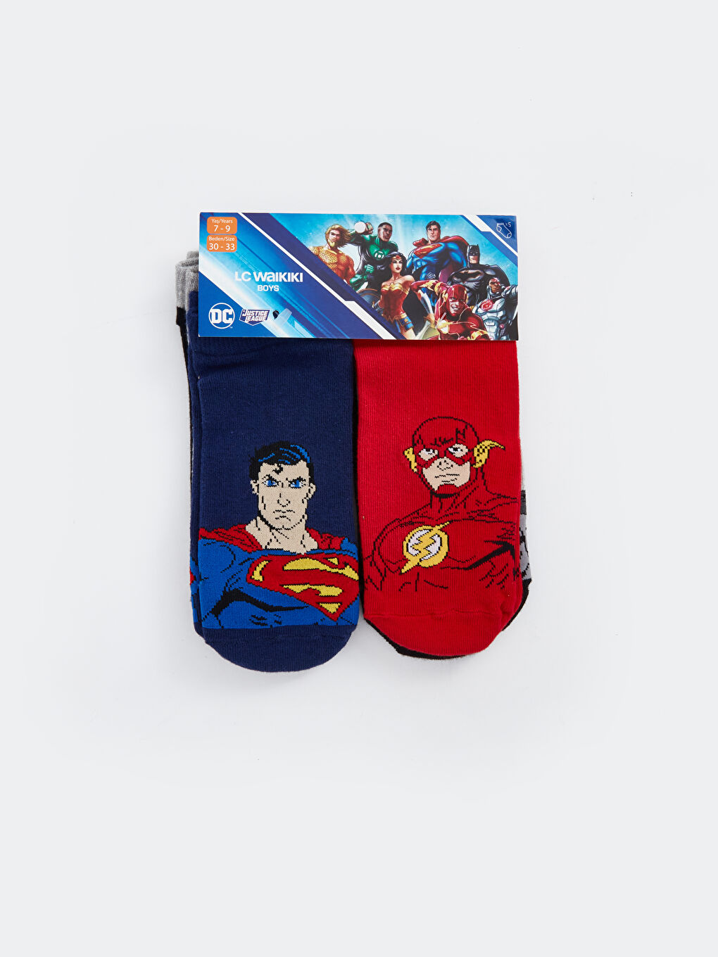 Șosete scurte sport pentru Băieți cu model Batman, Pachet de 5-2