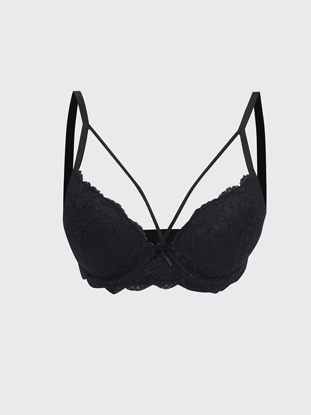 Wired Half Padded Lace T-Shirt Bra