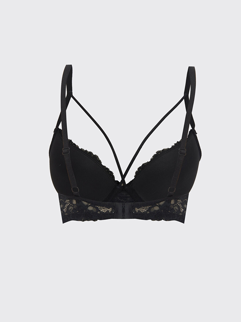 Wired Half Padded Lace T-Shirt Bra-1