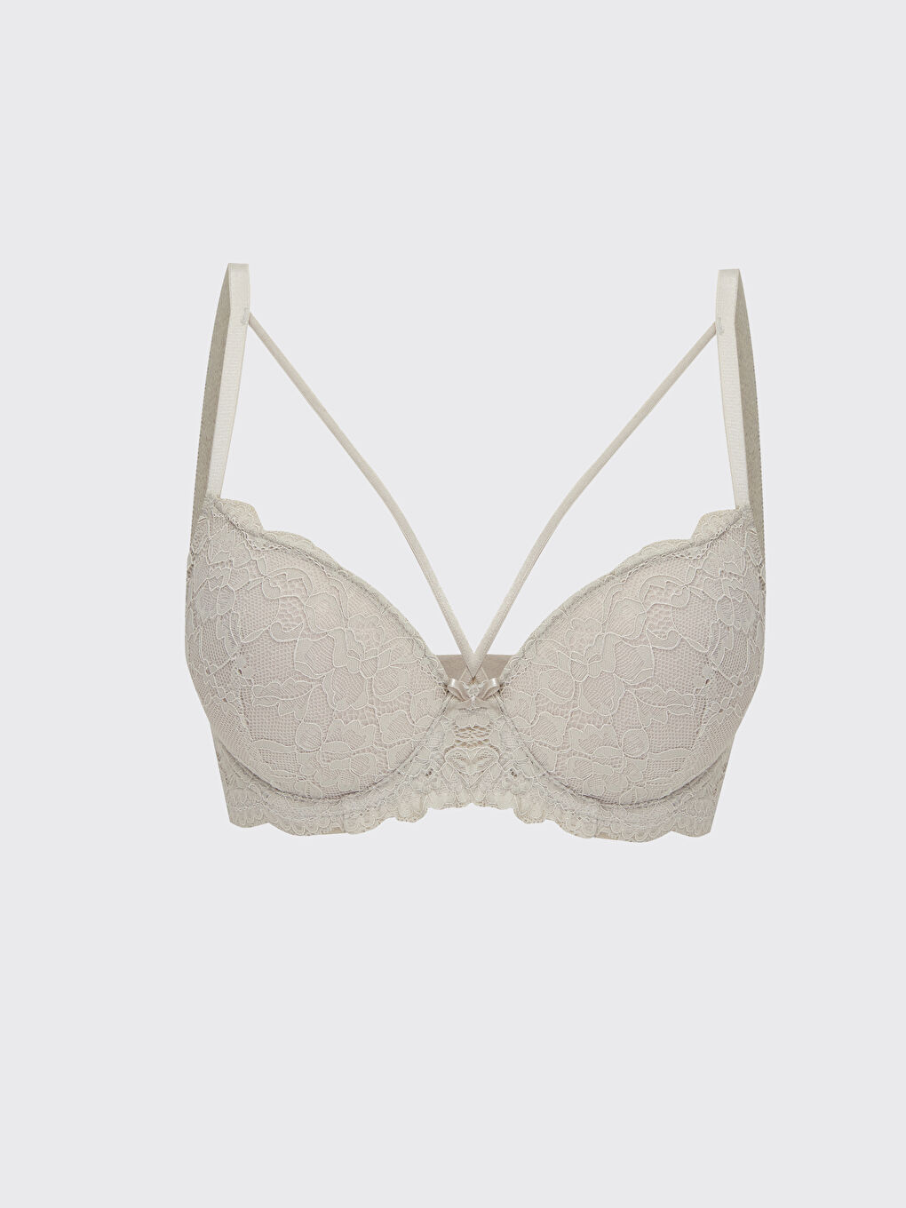 Wired Half Padded Lace T-Shirt Bra