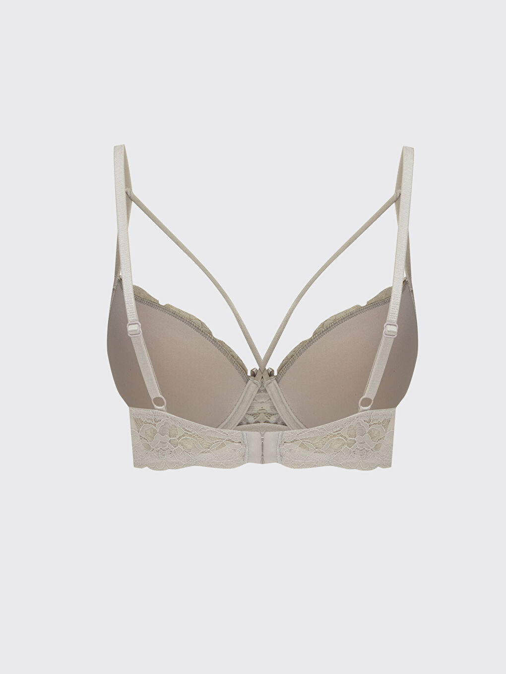 Wired Half Padded Lace T-Shirt Bra-1